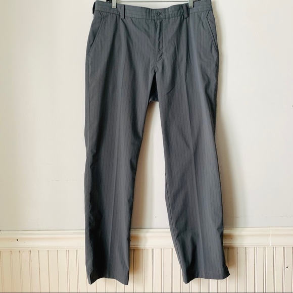 Nike Other - Nike Golf Grey Pin Stripe Golfing Outdoor Pants
